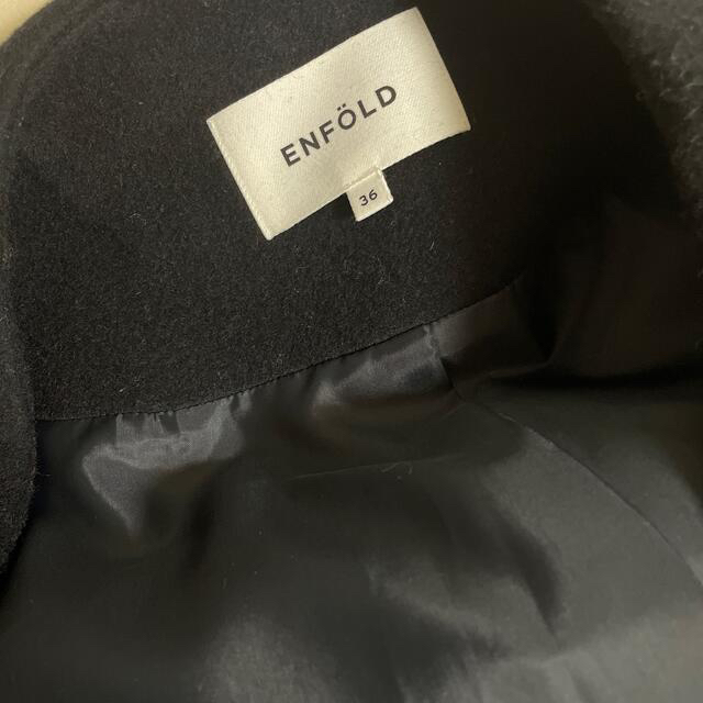 ENFOLD(エンフォルド)のティアラ様専用ENFOLD エンフォルド　キルティングノーカラーコート レディースのジャケット/アウター(ロングコート)の商品写真