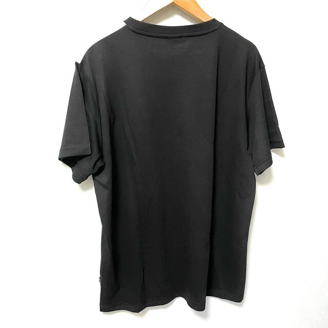 FILA(フィラ)の【新品】フィラ　FILA 半袖ロゴtシャツ ブラック　黒　ビッグシルエット メンズのトップス(Tシャツ/カットソー(半袖/袖なし))の商品写真