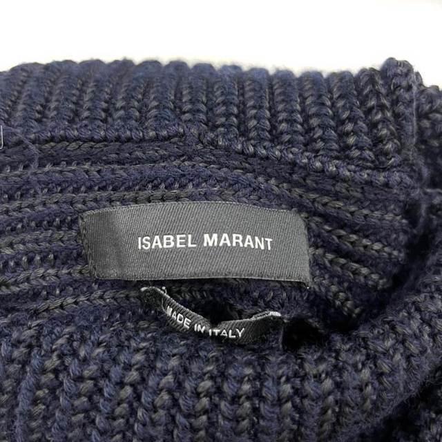 Isabel Marant(イザベルマラン)のイザベルマラン ニット セーター 長袖 タートルネック ウール 36 S 紺 レディースのトップス(ニット/セーター)の商品写真