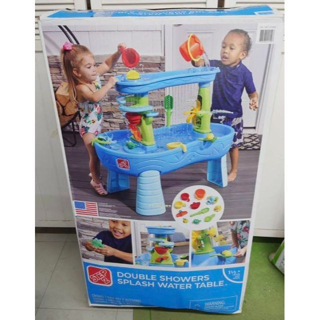 コストコ(コストコ)のウォーターテーブル ダブルシャワー ステップ2 キッズ/ベビー/マタニティのおもちゃ(その他)の商品写真