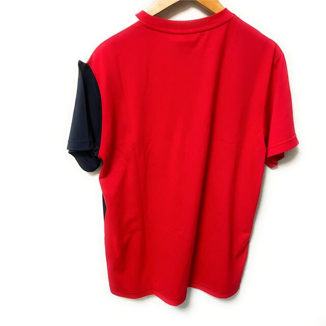 FILA(フィラ)のFILA フィラ  ロゴTシャツ　バイカラー  赤　レッド　BIGtシャツ  メンズのトップス(Tシャツ/カットソー(半袖/袖なし))の商品写真