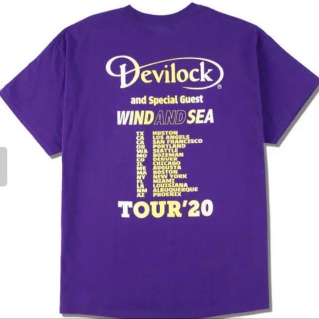 WIND AND SEA(ウィンダンシー)のWIND AND SEA × DEVILOCK TOUR TEE メンズのトップス(Tシャツ/カットソー(半袖/袖なし))の商品写真