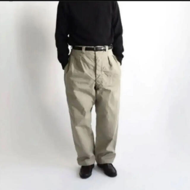 90s RalphLauren 2tuck リネンスラックス - スラックス