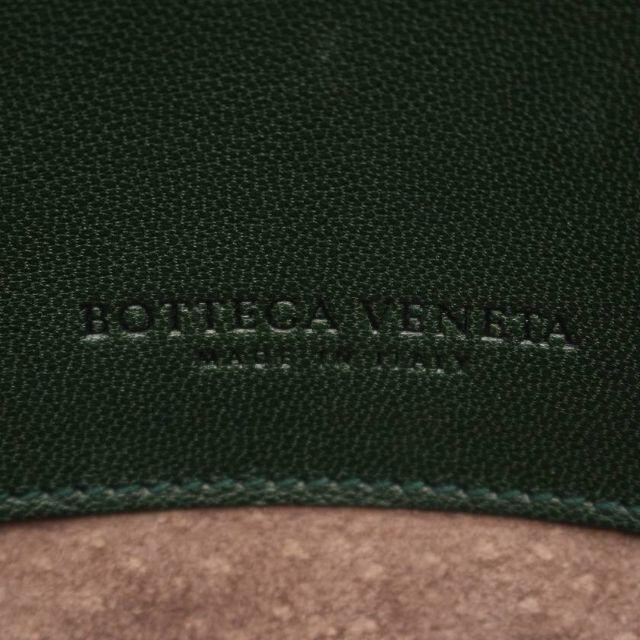 Bottega Veneta(ボッテガヴェネタ)のボッテガヴェネタ イントレチャート ハンドバッグ レザー グリーン レディースのバッグ(ハンドバッグ)の商品写真