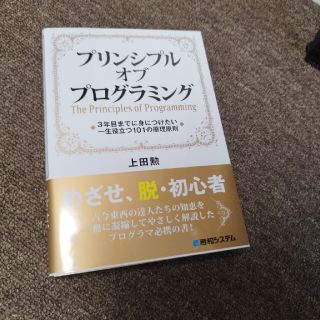 プリンシプルオブプログラミング ３年目までに身につけたい一生役立つ１０１の原理原(コンピュータ/IT)