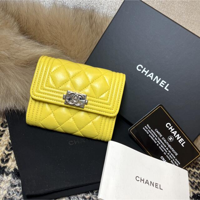 2022新発 CHANEL マトラッセ☆フラップ三つ折り財布 大人気 超美品☆30