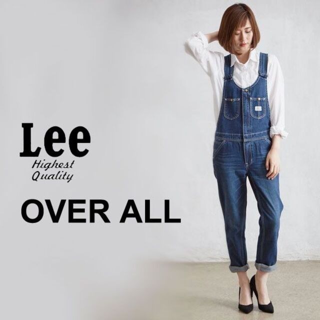 Lee(リー)のLee WHIZIT OVERALL ウィジット オーバーオール サイズS レディースのパンツ(サロペット/オーバーオール)の商品写真