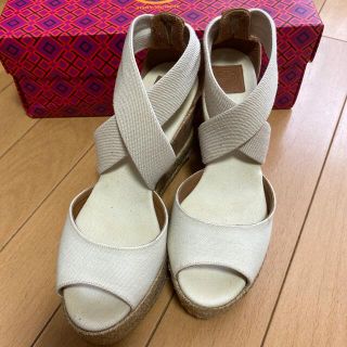 トリーバーチ(Tory Burch)のトリーバーチ　エスパドリーユ　サイズ5 22.0〜22.5cm(サンダル)