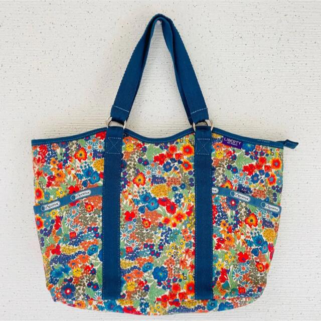 ファスナー表面完売品✨❤️Lesportsac✖️LIBERTY ❤️トートバッグ