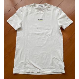 エムエスジイエム(MSGM)の美品★MSGM白Tシャツエムエスジーエム(Tシャツ(半袖/袖なし))