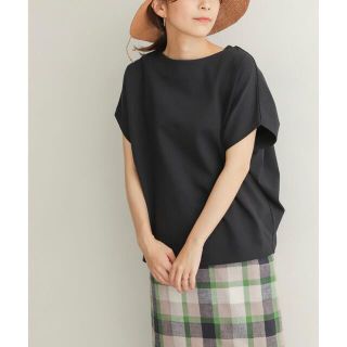 アーバンリサーチドアーズ(URBAN RESEARCH DOORS)の【新品未使用】ドライコットンボートネックプルオーバー(Tシャツ(半袖/袖なし))