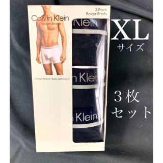 カルバンクライン(Calvin Klein)のカルバンクライン ボクサーパンツ XL 3枚セット ブラック(ボクサーパンツ)