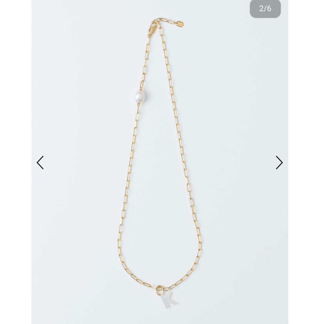 ESTNATION(エストネーション)のマリアブラックLucid K Necklace - Yellow Gold  k レディースのアクセサリー(ネックレス)の商品写真