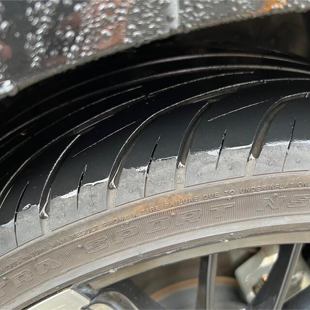 NERO BP05 18インチ PCD114.3 100 4穴225/35R18 自動車/バイクの自動車(タイヤ・ホイールセット)の商品写真