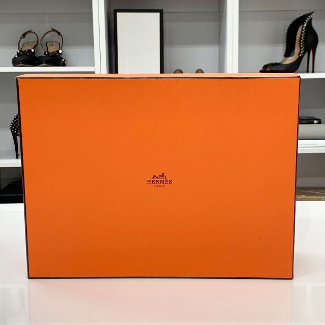 Hermes(エルメス)の4537 未使用 エルメス イネス エスパドリーユ ウェッジサンダル グリーン系 レディースの靴/シューズ(サンダル)の商品写真