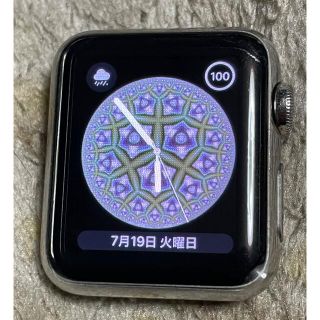 アップルウォッチ(Apple Watch)のApple Watch38mm初代ステンレス中古本体(腕時計(デジタル))