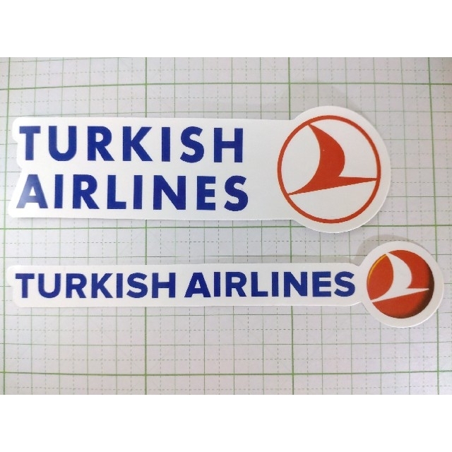 【421】トルコ航空 防水ステッカー エンタメ/ホビーのテーブルゲーム/ホビー(航空機)の商品写真