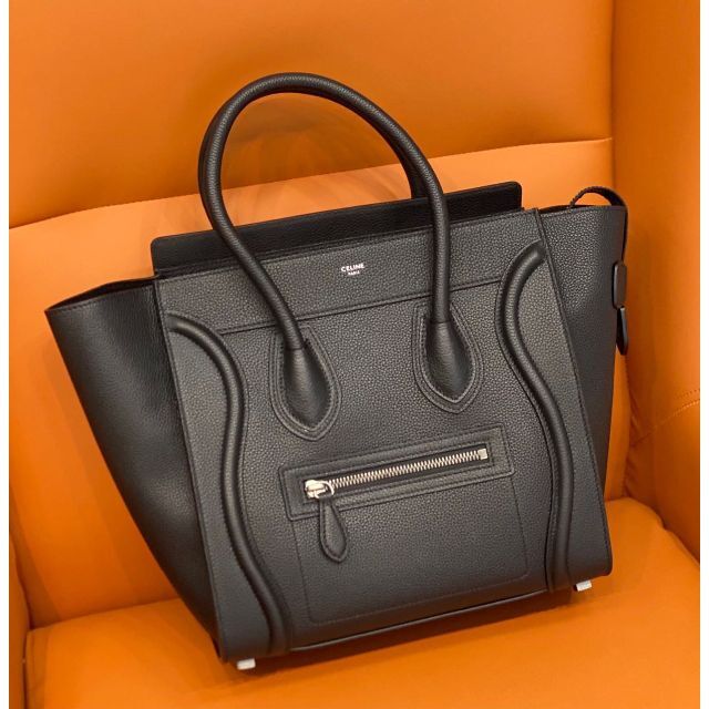 CELINE ラゲージ マイクロ / ドラムドカーフスキン 高速配送 17500円