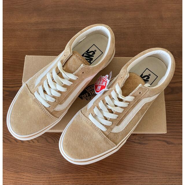 ☆新品☆VANS バンズ　オールドスクール　23.5センチ ベージュ系