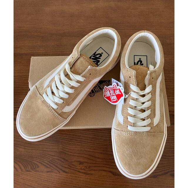 新品未使用 VANS バンズ オールドスクール 23.5 ベージュ