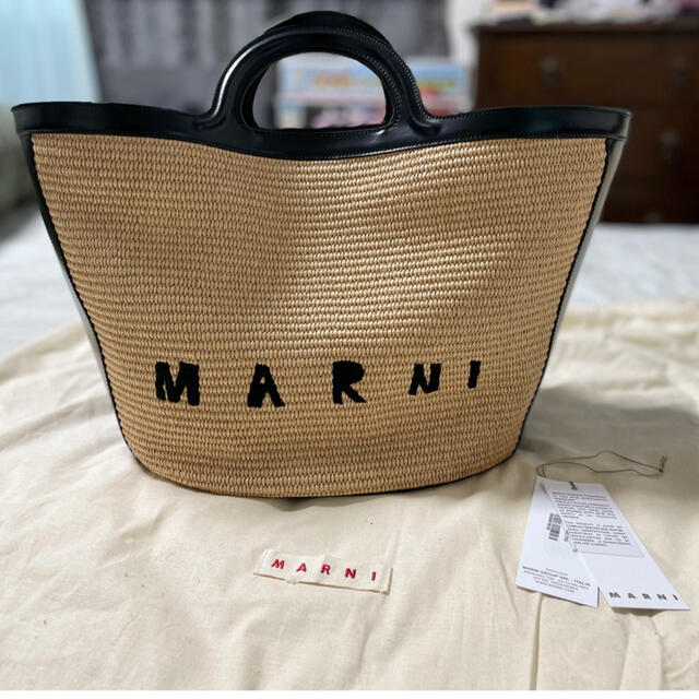 最新情報 - Marni ⭐︎MARNI⭐︎TROPICALIA ラージバック SUMMER かご