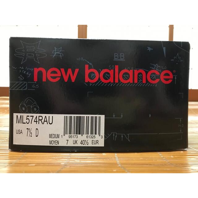 New Balance(ニューバランス)のNEW BALANCE ML 574 RAU STRAY RATS 25.5cm メンズの靴/シューズ(スニーカー)の商品写真