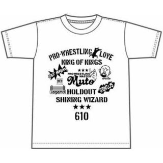 プロレス Tシャツ 武藤敬司 武藤ベアー フィギュア 長州力 チャンピオン ノア(Tシャツ/カットソー(半袖/袖なし))