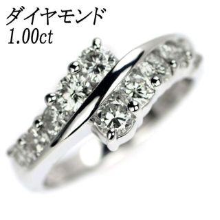 Pt900 ダイヤモンド リング 1.00ct(リング(指輪))