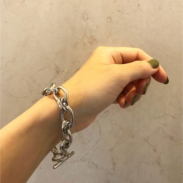 TODAYFUL(トゥデイフル)の【新品☆未使用】★1点限定★チェーンブレスレット　シルバー レディースのアクセサリー(ブレスレット/バングル)の商品写真