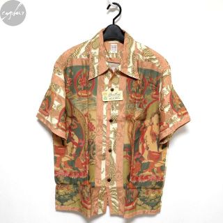 Sun Surf - L 新品 サンサーフ SS38711 曼荼羅 アロハ シャツ