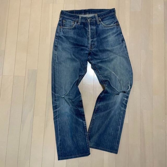 バレンシア製555◆Levi's 501XX◆W30ビンテージ加工復刻 471