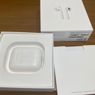 アップル(Apple)のapple AirPods (ヘッドフォン/イヤフォン)