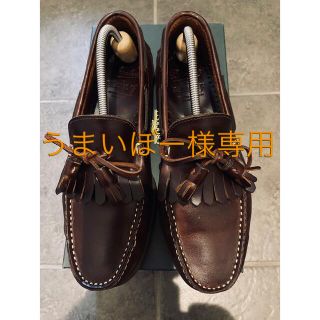 パラブーツ(Paraboot)のパラブーツ　キルトタッセルBIRTH 美品　8 BEAMS F 別注(デッキシューズ)