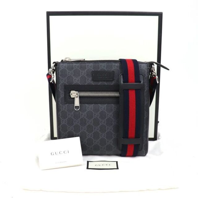 Gucci(グッチ)のグッチ【GUCCI】GGスプリーム スモール メッセンジャーバッグ メンズのバッグ(ショルダーバッグ)の商品写真