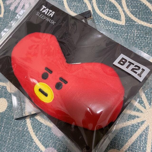 BT21(ビーティーイシビル)のBT21  TATA アイマスク エンタメ/ホビーのタレントグッズ(アイドルグッズ)の商品写真