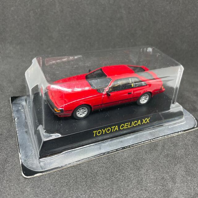 トヨタ(トヨタ)の1/64 京商 トヨタスポーツカー セリカ XX 赤 3E1 エンタメ/ホビーのおもちゃ/ぬいぐるみ(ミニカー)の商品写真