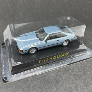 トヨタ(トヨタ)の1/64 京商 トヨタスポーツカー セリカ XX ライトブルー 3E2(ミニカー)