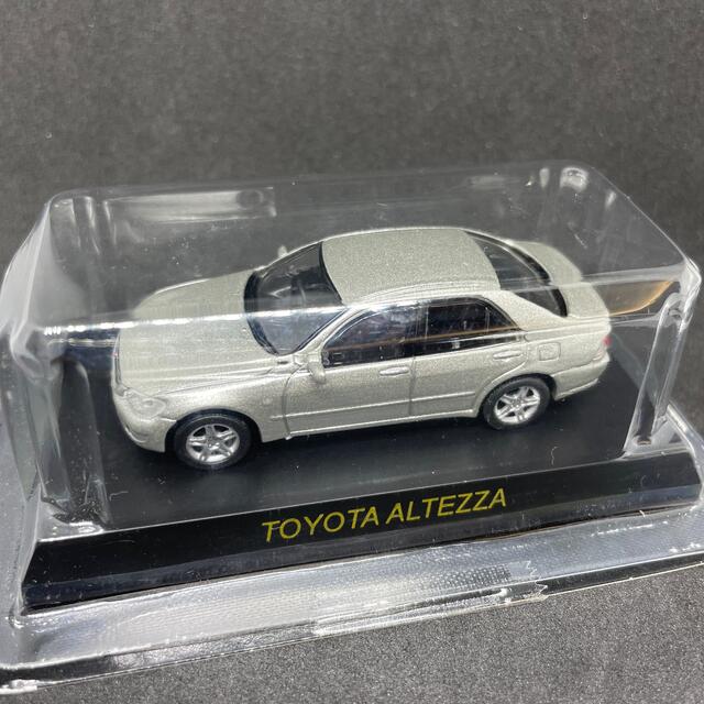 トヨタ(トヨタ)の1/64 京商 トヨタスポーツカー アルテッツァ 銀 3F2 エンタメ/ホビーのおもちゃ/ぬいぐるみ(ミニカー)の商品写真