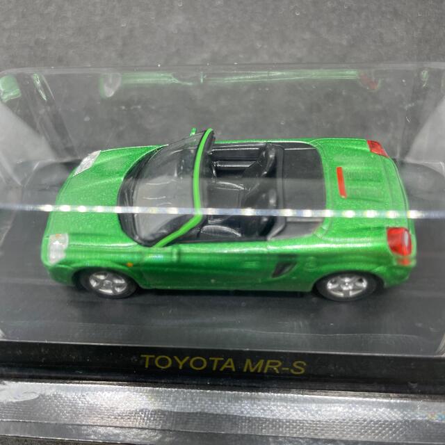 トヨタ(トヨタ)の1/64 京商 トヨタスポーツカー MR-S 緑 3G2 エンタメ/ホビーのおもちゃ/ぬいぐるみ(ミニカー)の商品写真