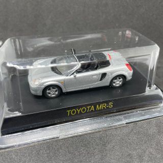 トヨタ(トヨタ)の1/64 京商 トヨタスポーツカー MR-S 銀 3G3(ミニカー)