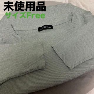 ユナイテッドアローズグリーンレーベルリラクシング(UNITED ARROWS green label relaxing)のグリーンレーベルリラクシング    半袖　ラメニット(カットソー(半袖/袖なし))