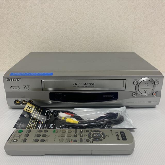美品】ソニー VHSビデオデッキ SLV-NX1 メンテナンス動作品
