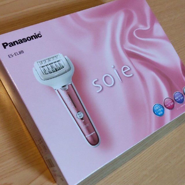 Panasonic（パナソニック）soie（ソイエ）ES-EL8B 脱毛器 【今日の超