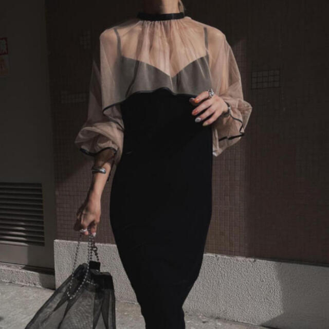 Ameri VINTAGE(アメリヴィンテージ)のアメリヴィンテージ　ドレス　新品未使用 レディースのフォーマル/ドレス(ロングドレス)の商品写真