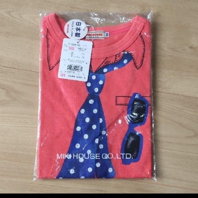 mikihouse - 新品タグ付 ミキハウス 半袖Tシャツ130の通販 by たかゆう