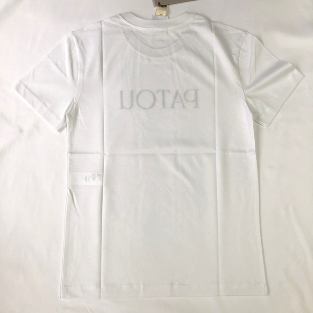 新品未着用 白XS PATOU オーガニックコットン パトゥロゴTシャツ