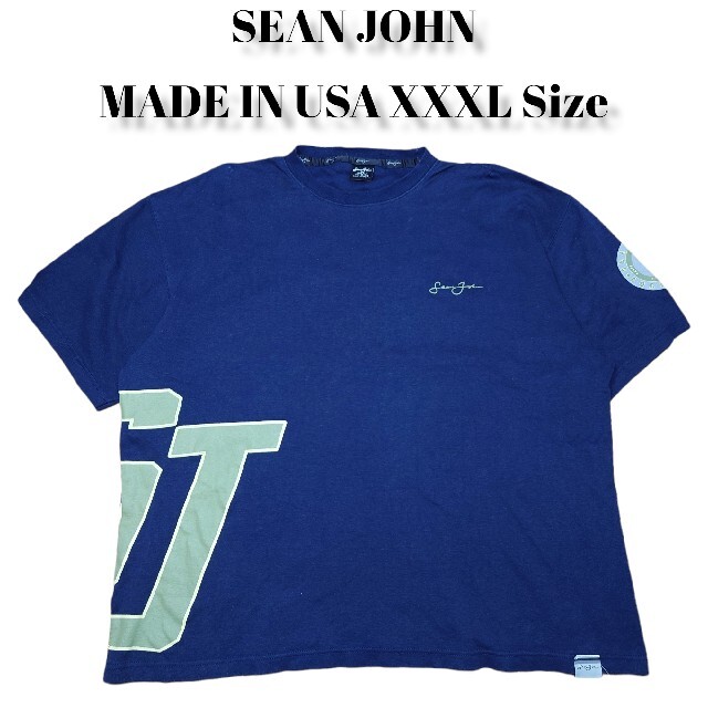 SEAN JOHN XXXL ビッグプリント Tシャツ ショーンジョン 古着 【驚きの