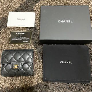 シャネル(CHANEL)のCHANEL マトラッセ　三つ折り財布(財布)