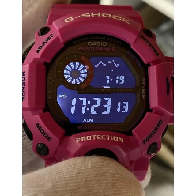 G-SHOCK(ジーショック)のG-SHOCK/限定/GW-9400SRJ/電波/ソーラー/時計/レンジマン/紫 メンズの時計(腕時計(デジタル))の商品写真
