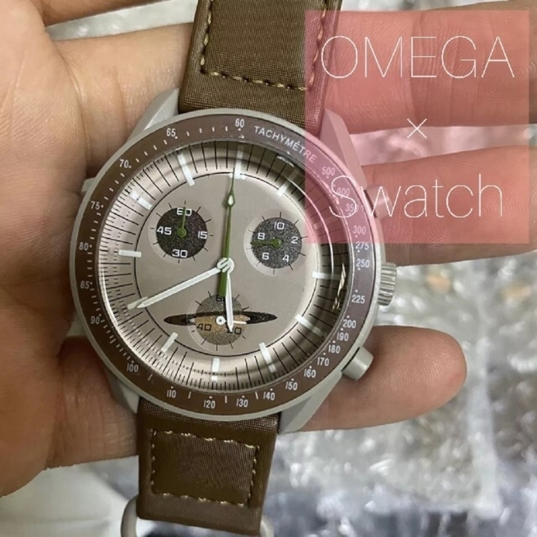 OMEGA × SWATCH　スピードマスターのオマージュ時計